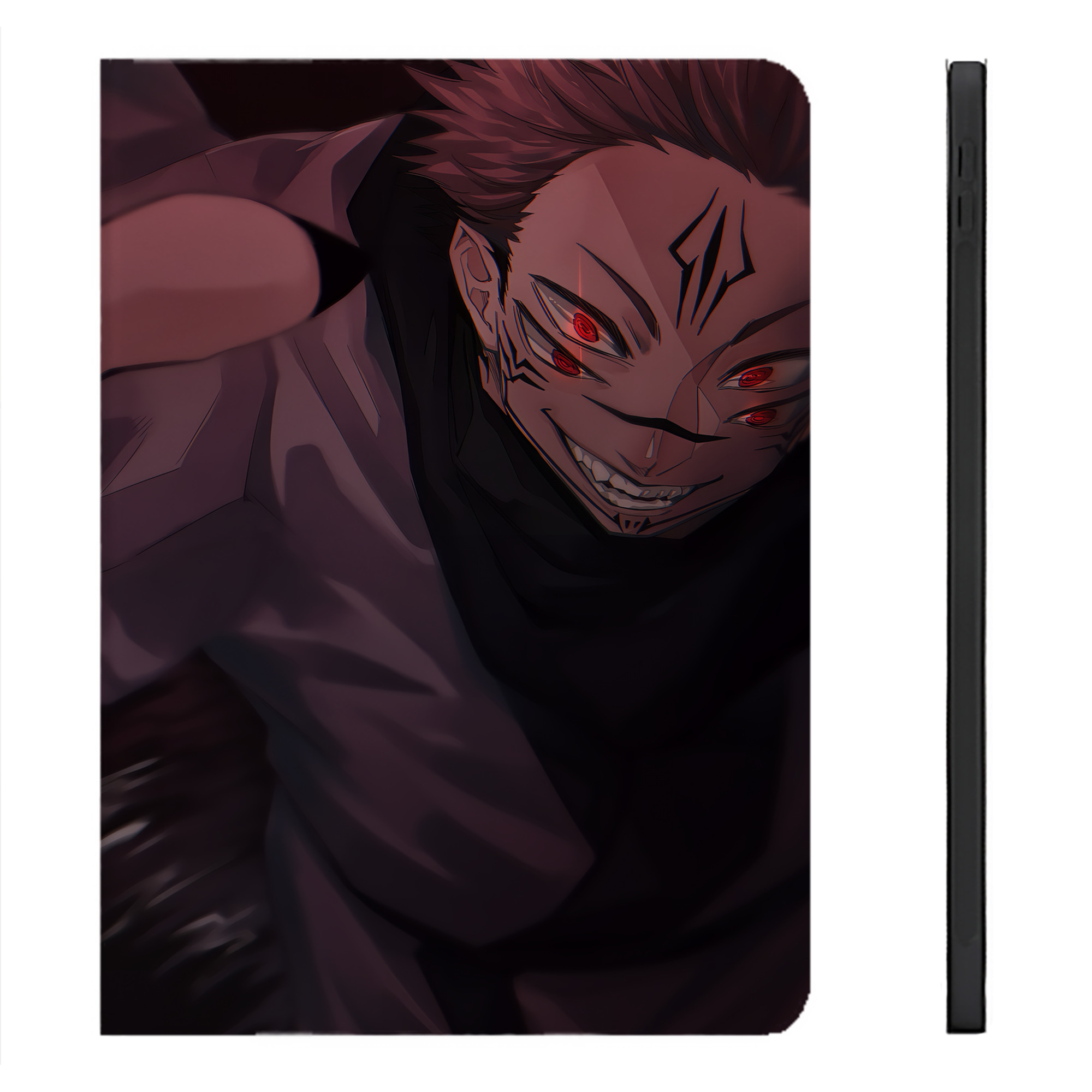 （画像用） 呪術廻戦 Jujutsu Kaisen IPadケース ペンホルダー付き ブックスタイルデザイン